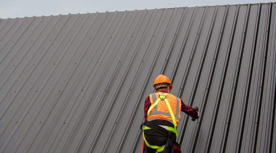 Professional metal roof installation services in Laclede, ID